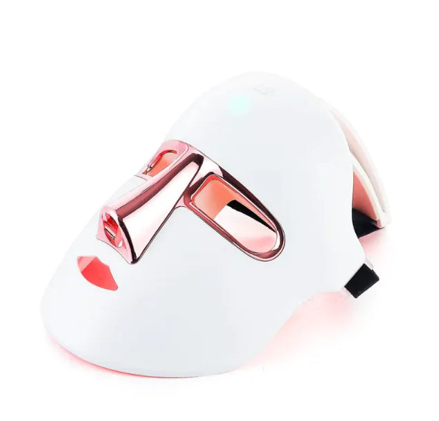 7-fargers LED-lysterapi ansiktsmaske